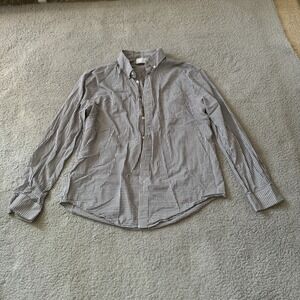 Five‎ Four Long Sleeve Button Down Shirt Black White Checkered Men's Extra Large